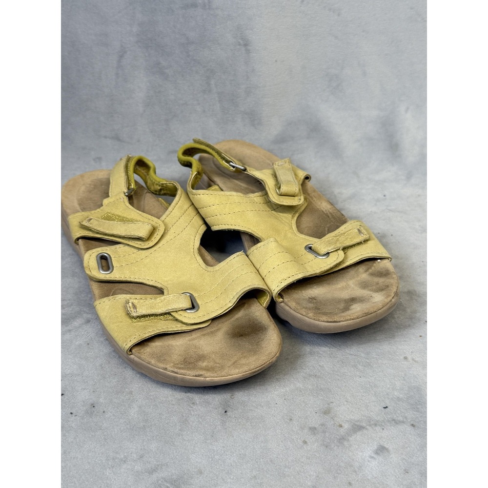 Easy Spirit Shoes Womens Size 6M Leather Sandals Walking Comfort Adjustable‎